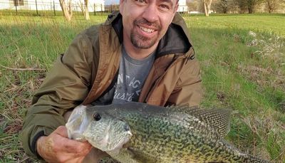 A crappie in the neighborhood of the Illinois records was caught, and released, in Oswego