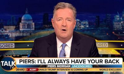 Piers Morgan Uncensored review – a bad Jeremy Clarkson tribute act … with added Trump
