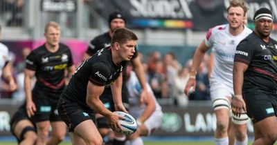 Owen Farrell turned into Saracens 'head coach' whilst injured says Jamie George