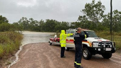 Townsville deluge breaks April records set in 2000, rainfall to ease