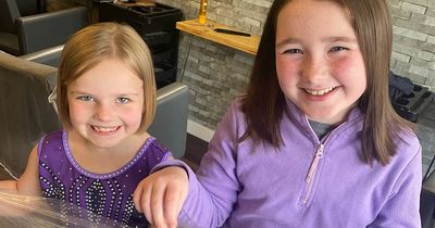 Big-hearted girls raise £700 for charity