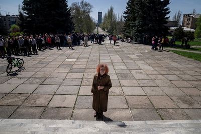 'Constantly depressing': Ukrainian town watches war close in