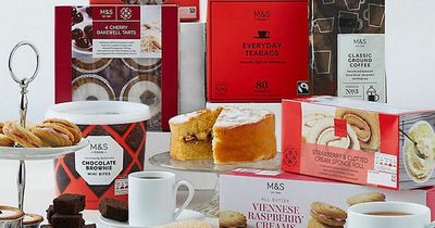 Marks and Spencer unveil Jubilee-themed items including a letterbox Afternoon Tea