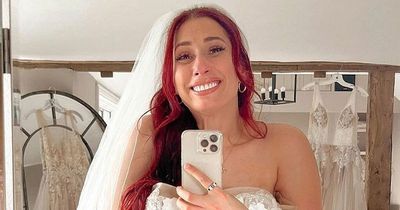 Stacey Solomon felt 'weird' trying on wedding dresses as she's 'not the Virgin Mary'