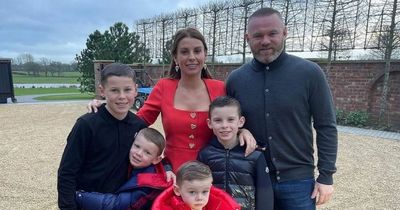 Coleen Rooney shows off new home's swimming pool and jacuzzi