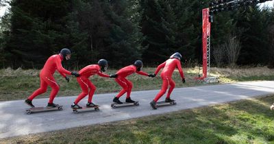 'Demon' skateboarders set new Guinness World Record for speed