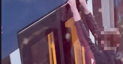 Scots teens cling onto Edinburgh tram in reckless stunt in TikTok video