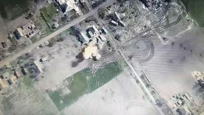 VIDEO: Egg Shelled: Ukraine Blitzes Russian Tanks For Orthodox Easter