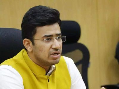 Delhi Police asks BJP MP Tejasvi Surya to join probe into vandalism at CM Kejriwal's residence