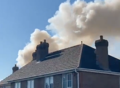 New Malden fire: Man in hospital after 60 firefighters tackle blaze in south London