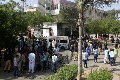 Suicide blast in southern Pakistan kills 3 Chinese, driver