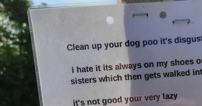 Angry nine-year-old boy calls out irresponsible dog owners in brutal note
