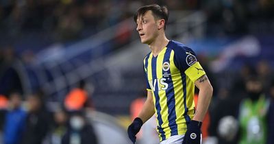 Mesut Ozil posts update amid Fenerbahce exile as ex-Arsenal star remains suspended