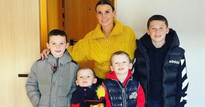 Coleen Rooney gives rare glimpse of new £40 million home in adorable snaps of sons