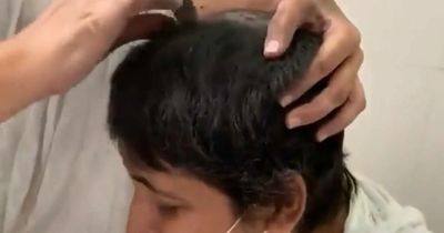 Girl, 8, has every strand of hair plucked out by hand in painful religious tradition