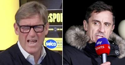 Gary Neville told "get your house in order" as he clashes with furious Simon Jordan