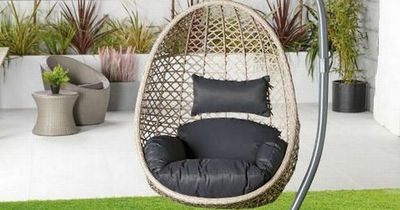 Aldi issues fire warning about eight pieces of garden furniture including its egg chair