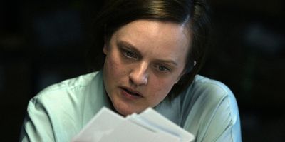 Battling the odds: Elisabeth Moss prefers a dramatic workday