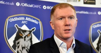 Paul Scholes laments Oldham's relegation after Salford hammer final nail in coffin