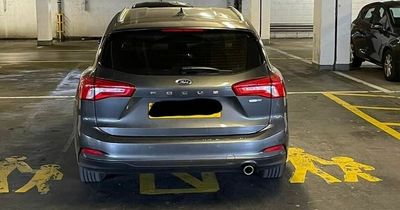 Driver branded 'entitled t**t' after parking over TWO parent and child bays