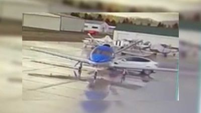 Tesla Model Y Allegedly In Summon Mode Crashes Into $2M Jet At Airport