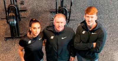 Man United legend Paul Scholes opens £500k gym in Oldham with son and daughter