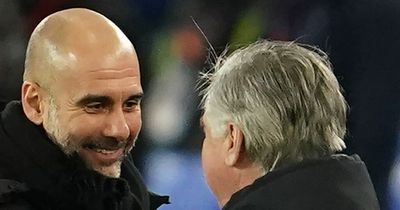 Man City boss Pep Guardiola explains why he's 'jealous' of Real Madrid manager Carlo Ancelotti