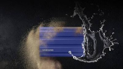 Samsung’s portable T7 Shield SSD can survive a 10-foot drop