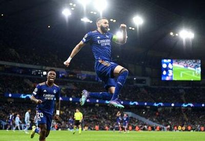 Man City 4-3 Real Madrid: Karim Benzema brace keeps Champions League tie in balance after stunning first leg