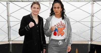 Katie Taylor and Amanda Serrano face off ahead of historic fight in New York City