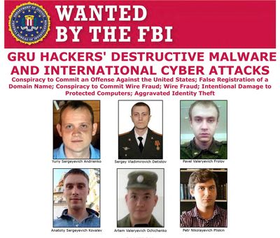 U.S. offers $10 million reward for information on Russian intelligence officers -State Dept