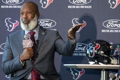 Texans coach Lovie Smith says ‘everything is on the table’ with draft picks