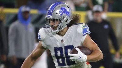 Lions Use Fifth-Year Option for TE TJ Hockenson