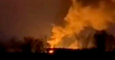 Huge explosions rock Russian cities near Ukraine border in fiery counter attacks