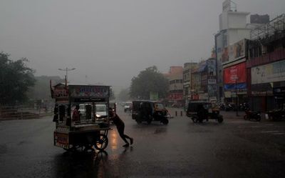 Hailstorm uproots trees, electric poles in Manipur