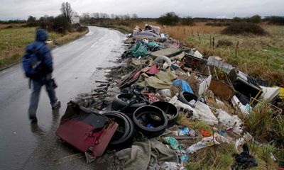 Landfill tax rises boosting fly-tipping, says spending watchdog