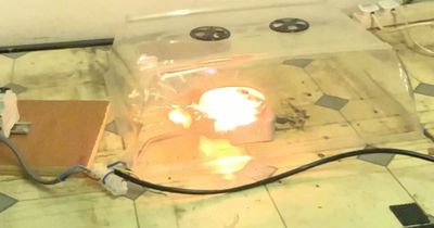 Video shows dangerous 'energy saving' device sold online exploding