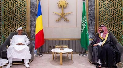 Saudi Crown Prince Meets with Chad's Chairman of Transitional Military Council