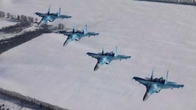 Putin’s forces have failed to destroy Ukraine’s air force leaving Kyiv in control of the skies, says UK