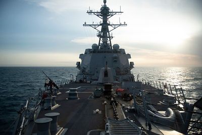 China says US hyped sailing of Navy warship in Taiwan Strait