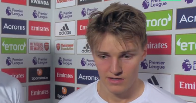 Martin Odegaard delivers honest verdict on his potential Arsenal chant ahead of West Ham clash