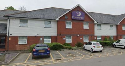 Family 'barricade' themselves in Premier Inn hotel room as youths try to force entry