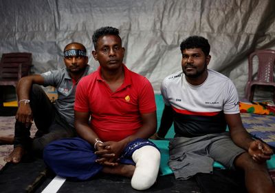 Sri Lankan veterans protest against president who led them during war