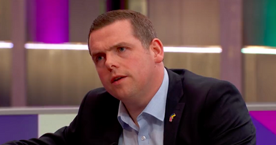 Douglas Ross sorry for 'misspeaking' over trans women comment during car crash interview