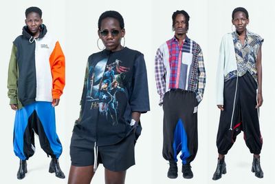 Right back at you: the Ugandan designer returning the west’s cast-offs