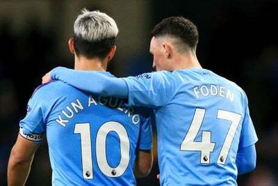 Sergio Aguero claims he told Pep Guardiola to start playing ‘blue prince’ Phil Foden for Manchester City