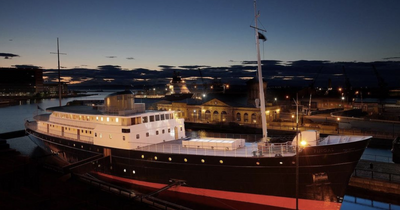 Inside Edinburgh's luxury floating hotel Fingal once visited by The Queen
