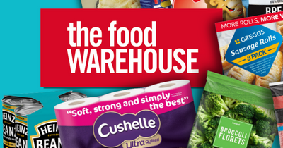 £10 off when you spend £50 at The Food Warehouse