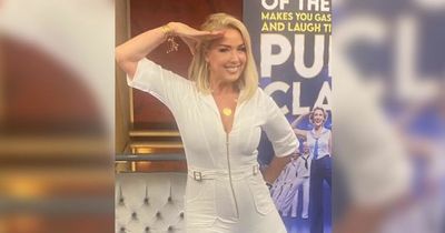 Claire Sweeney 'loses nearly a stone' in just two days