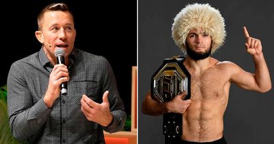 Georges St-Pierre open to "novelty fight" with fellow UFC legend Khabib Nurmagomedov